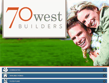Tablet Screenshot of 70westbuilders.com